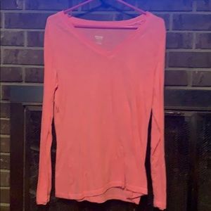 neon pink long sleeve